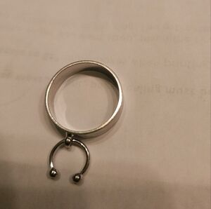 SHEIN Silver Minimalist Ring